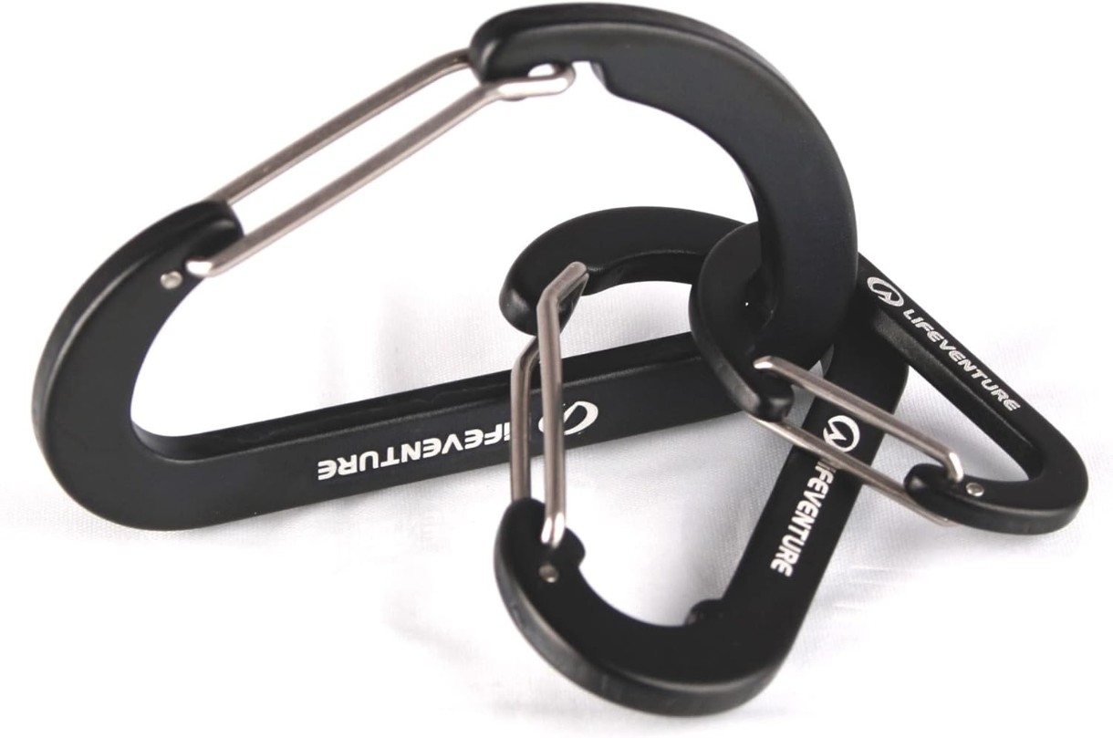 Carabiniera Lifeventure 68110 3pcs Black
