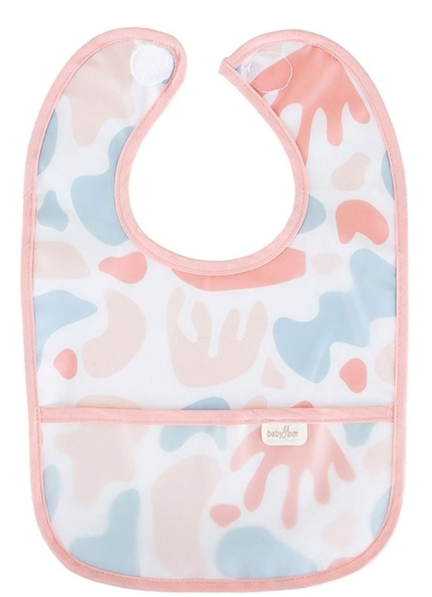 Слюнявчик BabyJem Pink Puzzle (840)