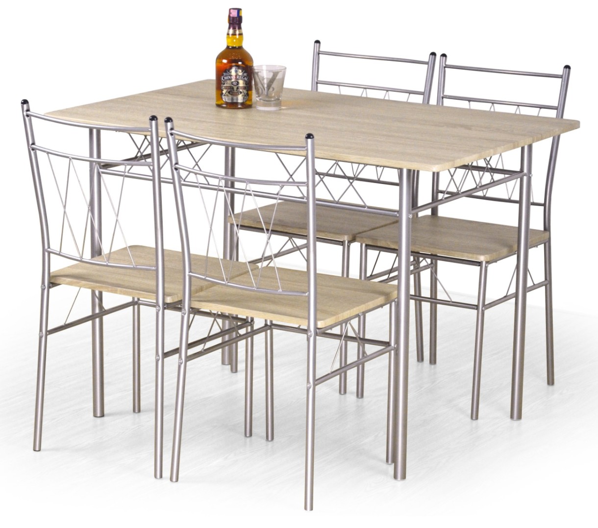 Masă pentru bucătărie Halmar Faust Set (1+4)