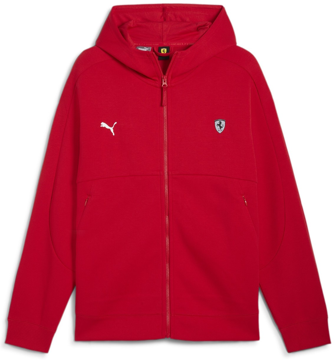 Мужская толстовка Puma Ferrari Style Sweat Jacket Rosso Corsa, s.L