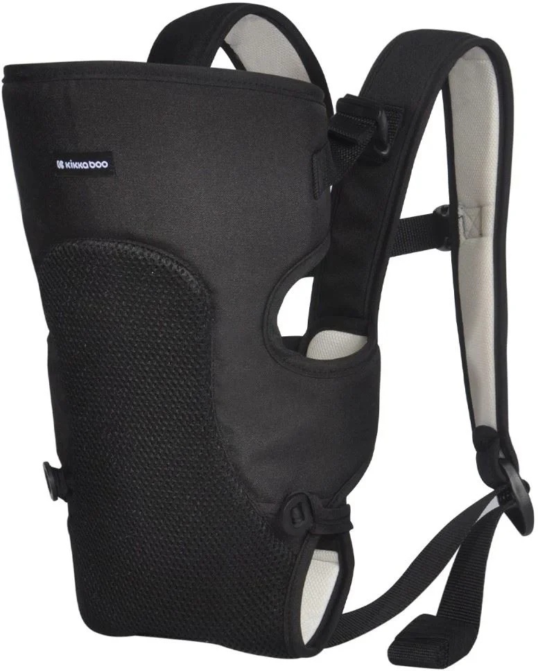 Marsupiu pentru copii Kikka Boo Myra Mesh Black