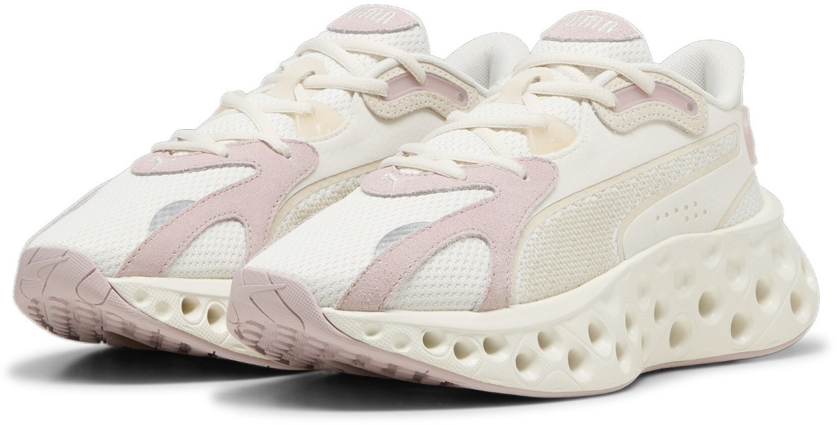 Adidași pentru dame Puma Softride Frequence Wns Warm White/Mauve Mist/Alpine Snow, s.38.5