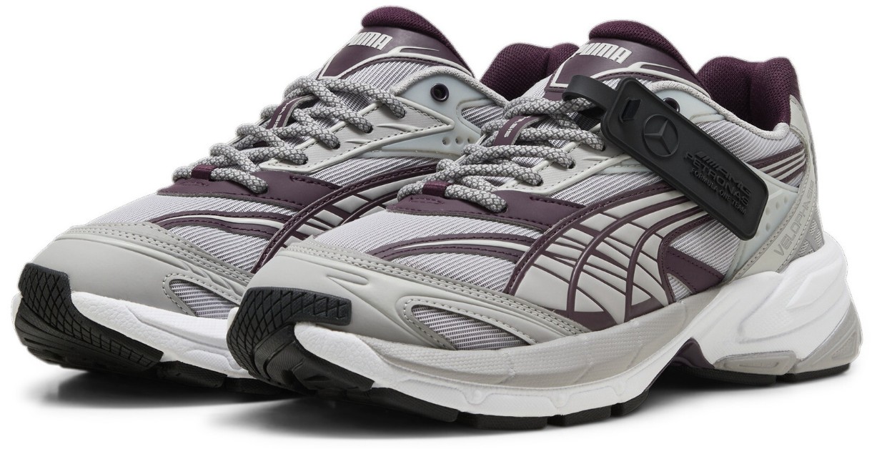 Adidași pentru bărbați Puma Mapf1 Velophasis Team Silver/Midnight Plum, s.40