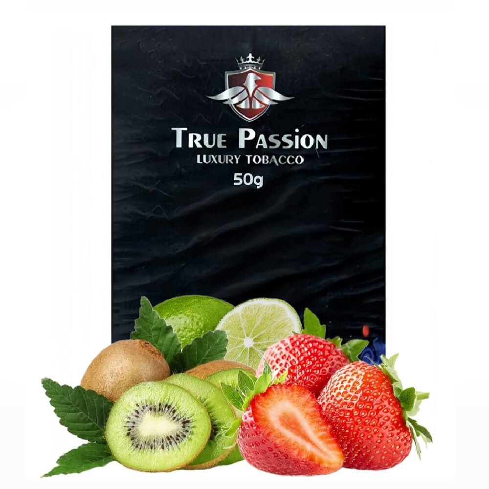 Табак кальянный True Passion T120 Kiwi Strawberry Lime 50g