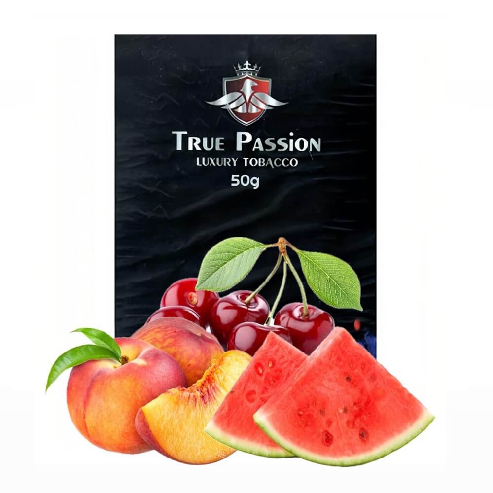 Табак кальянный True Passion T270 Cherry Watermelon Peach 50g
