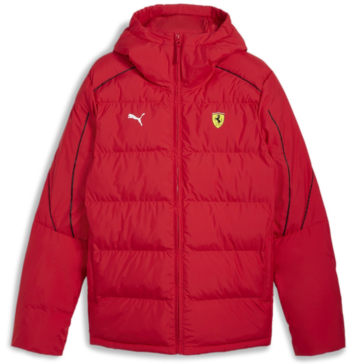Мужская куртка Puma Ferrari Race Mt7+ Ecolite Jacket Rosso Corsa, s.M