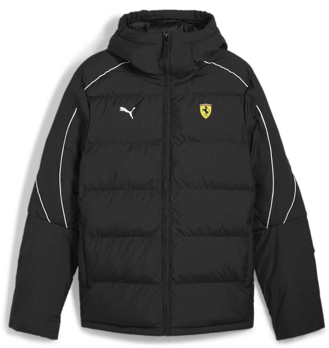 Geacă pentru bărbați Puma Ferrari Race Mt7+ Ecolite Jacket Puma Black, s.L
