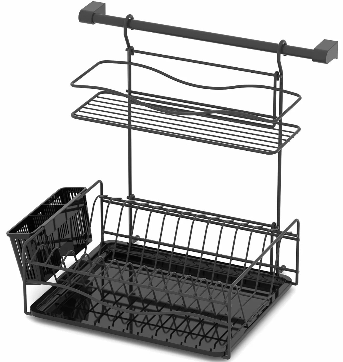 Сушилка для посуды Tekno-tel Black KB013