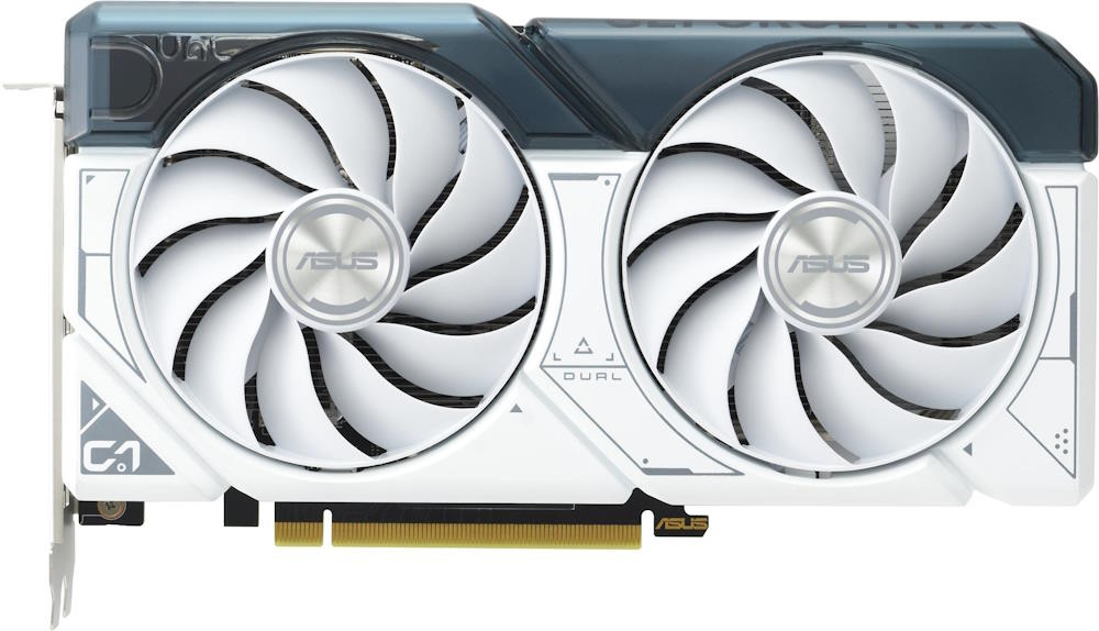 Видеокарта Asus GeForce RTX 4060 White OC Edition 8GB GDDR6 (DUAL-RTX4060-O8G-WHITE)