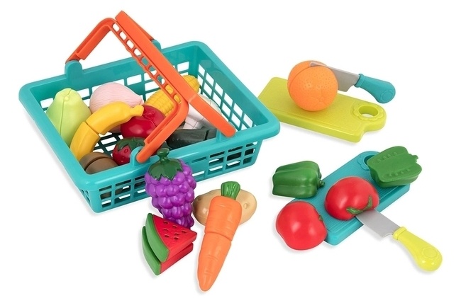 Seturi de veselă pentru păpuși Battat Fruit and Vegetable Basket (BT4743Z)