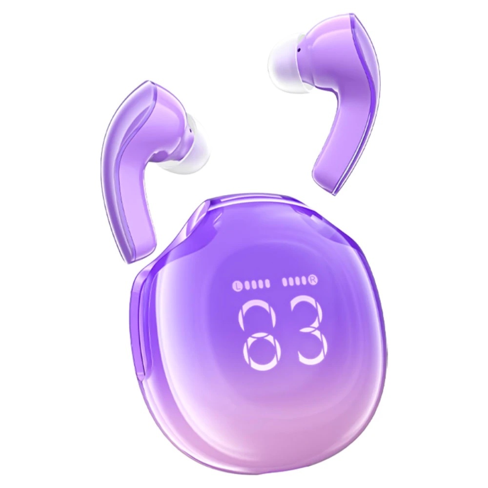 Наушники Acefast T9 Crystal Grape Purple