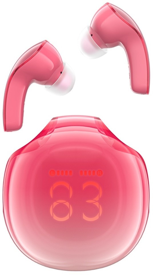 Наушники Acefast T9 Crystal Red