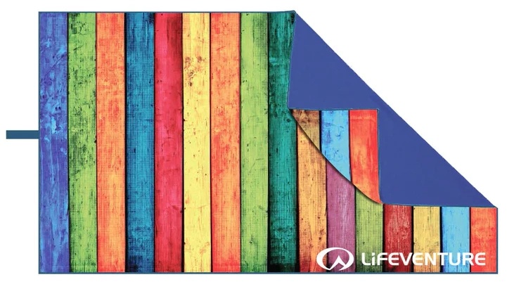 Полотенце Lifeventure Striped Planks 90x150cm 63580