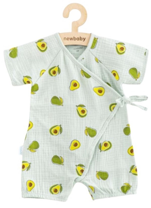 Salopetă-slip pentru copii New Baby Avocado 74cm (55394)