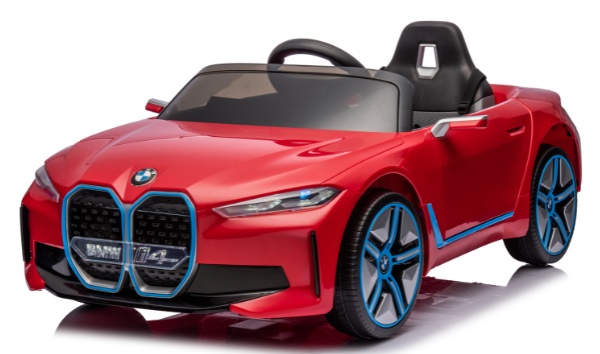 Mașinuța electrica KidsCar BMW I4 (8010316-2DRred)