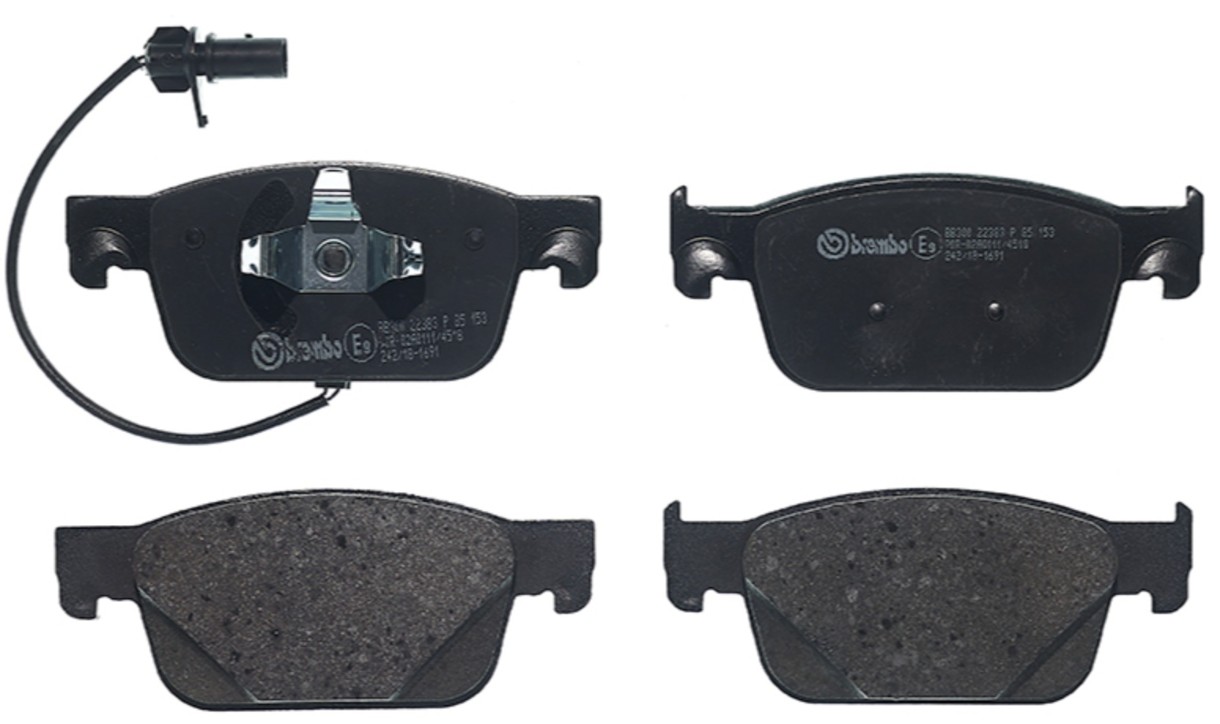 Комплект тормозных колодок Brembo P 85 153