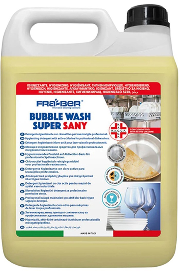 Detergent pentru mașine de spălat vase Fra-Ber Bubble Wach Super Sany 5L (700802)