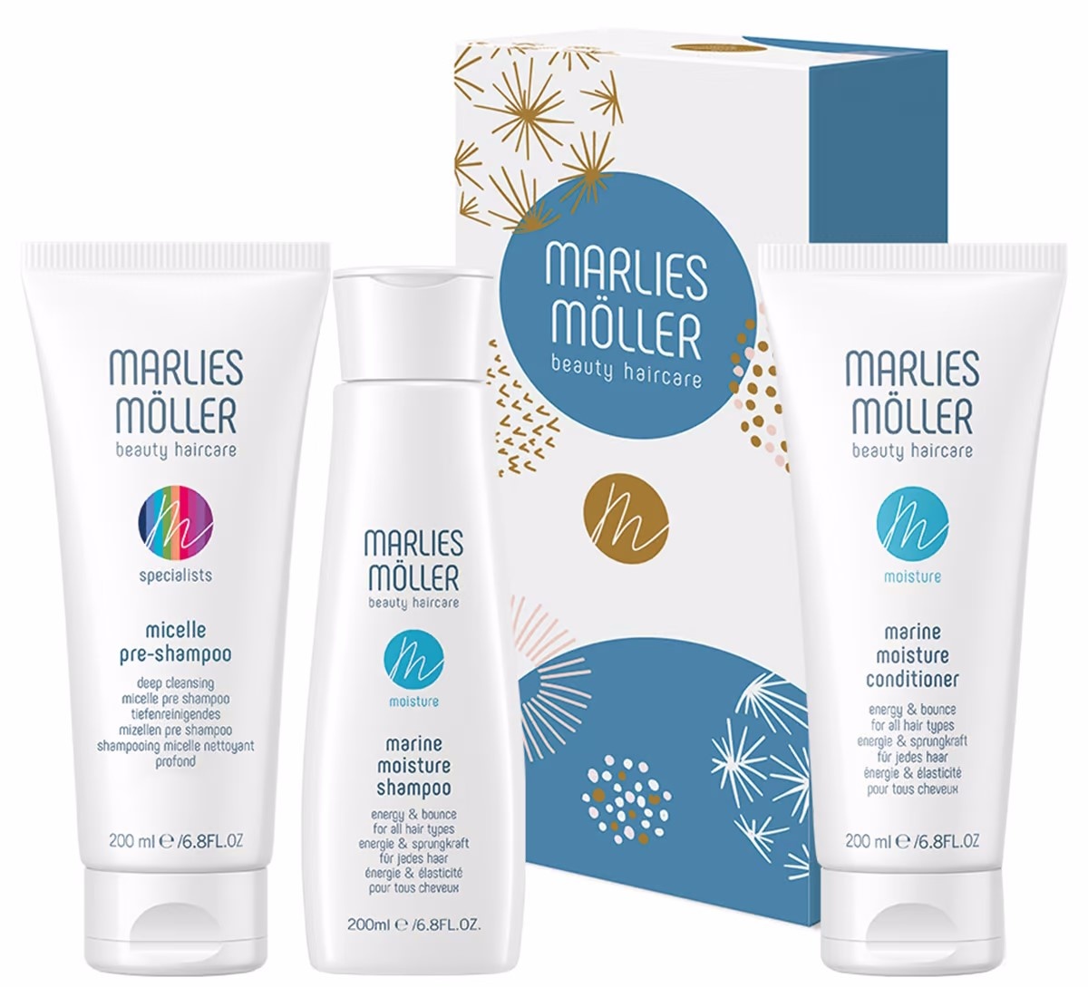 Подарочный набор Marlies Moller X-Mas Set Marine Moisture
