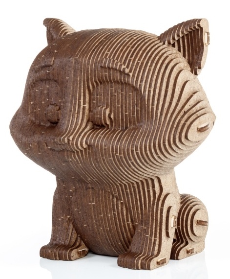 3D пазл-копилка Ewa Toys Coinbank Cat