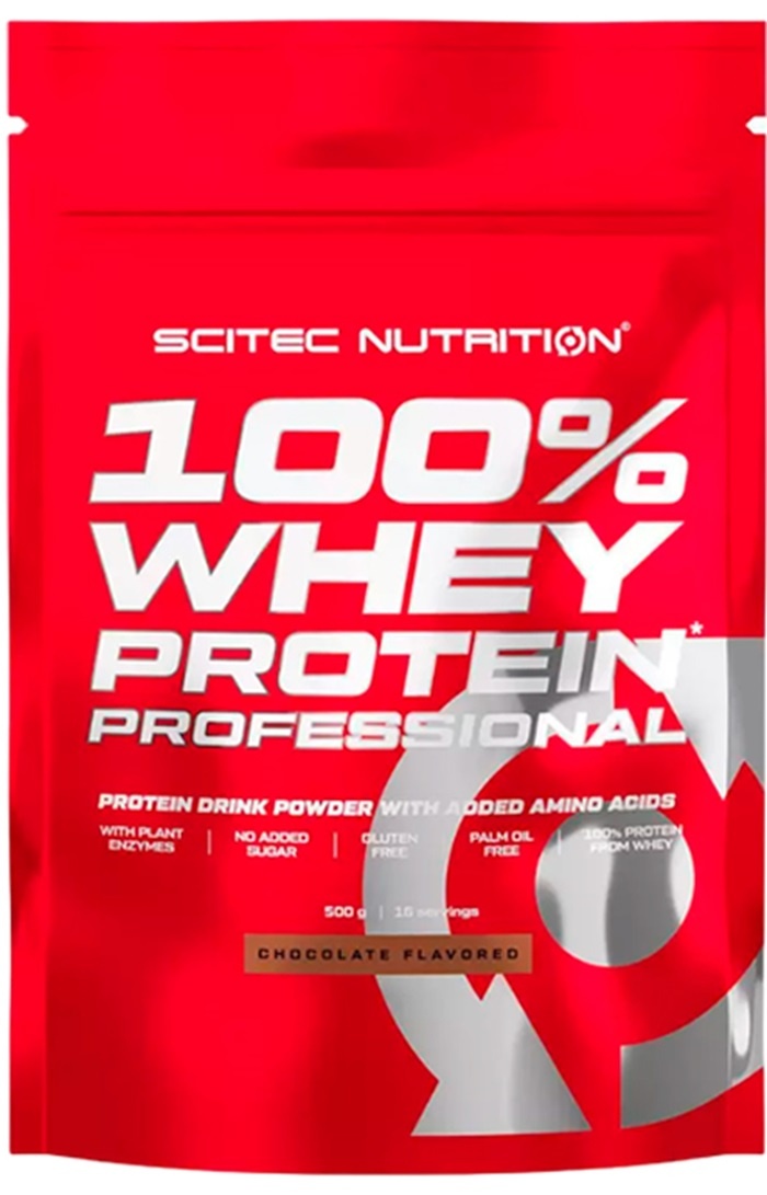 Протеин Scitec-nutrition 100% Whey Protein Professional 500g Chocolate