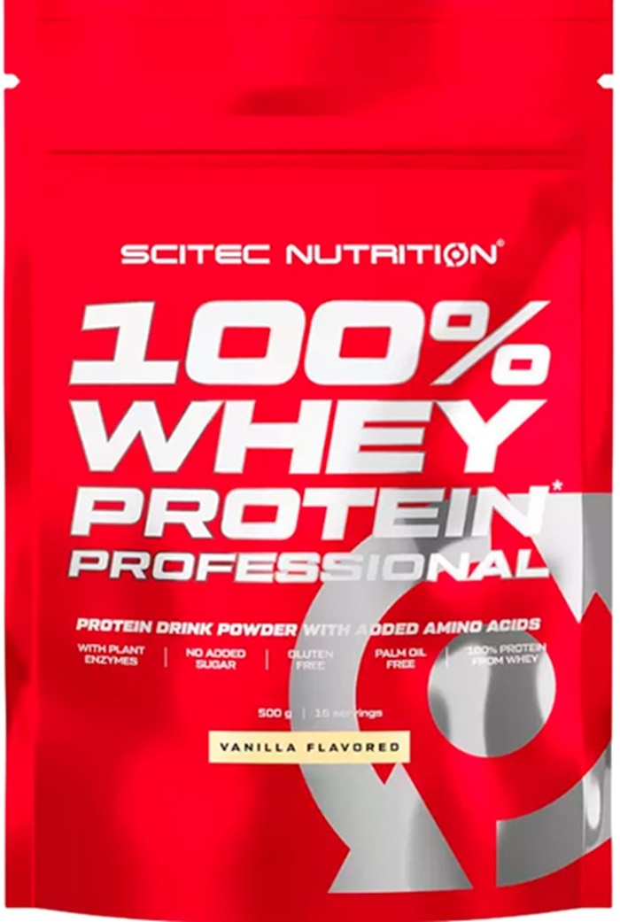Proteină Scitec-nutrition 100% Whey Protein Professional 500g Vanilla