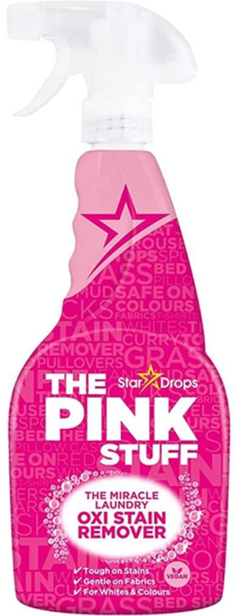 Soluție pentru îndepărtarea petelor The Pink Stuff Laundry Oxi Stain Remover 500ml