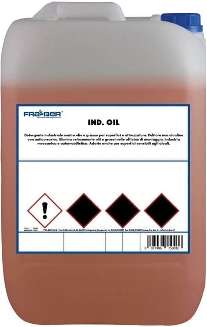 Профессиональное чистящее средство Fra-Ber Ind Oil 25kg (77036)