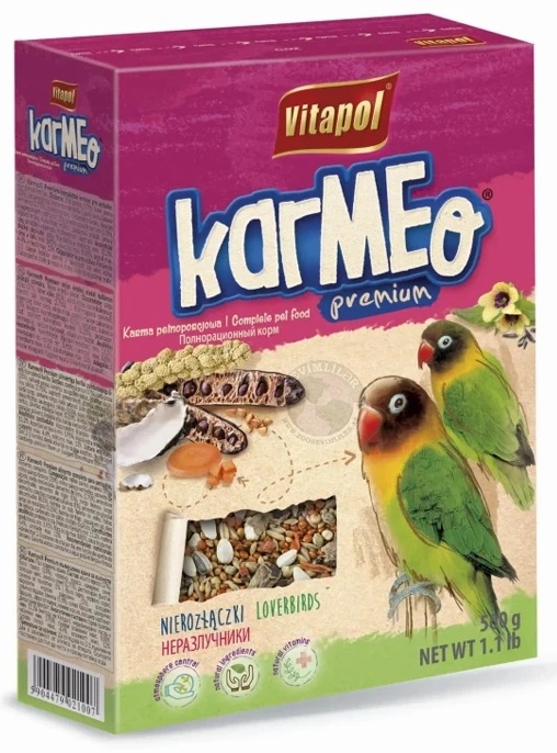 Hrană pentru păsări Vitapol Karmeo Nimfa 500g