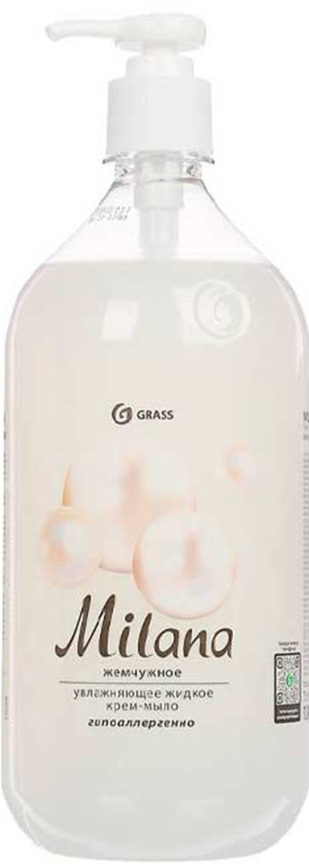 Жидкое мыло для рук Grass Milana Pearl 1000ml