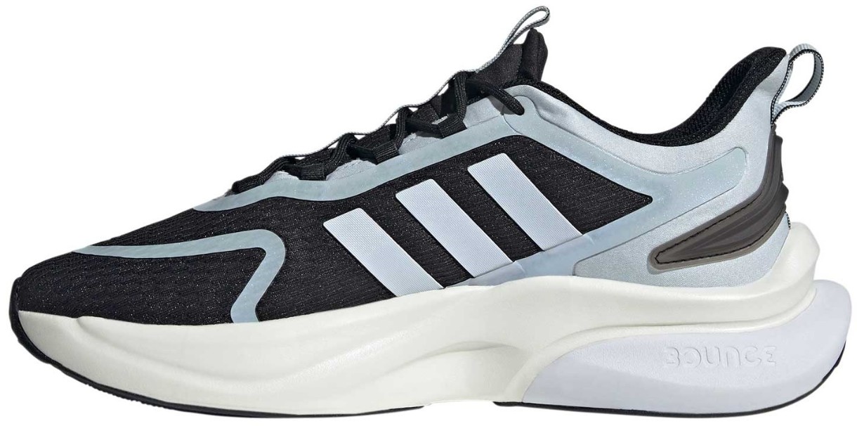Adidași pentru bărbați Adidas AlphaBounce + Core Black/Halo Blue/Off White, s.43.5