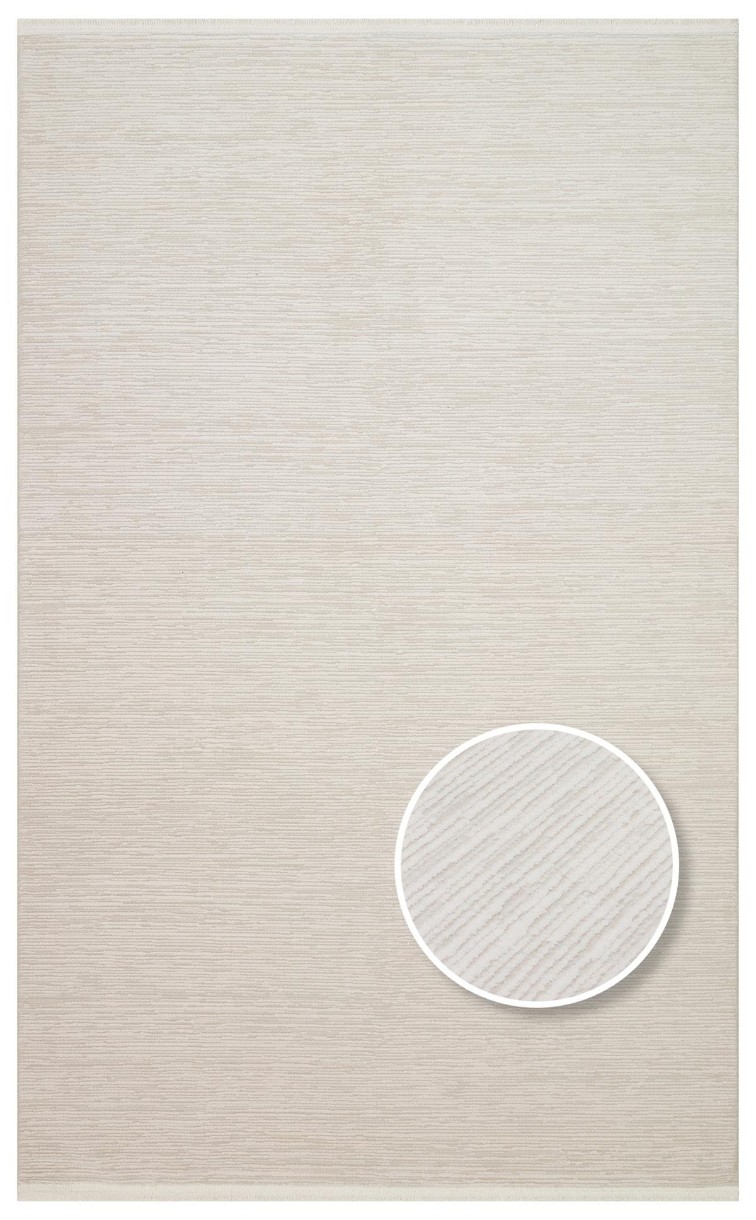 Covor Eko Hali Shade SHD Plain Cream 1.60x2.30m