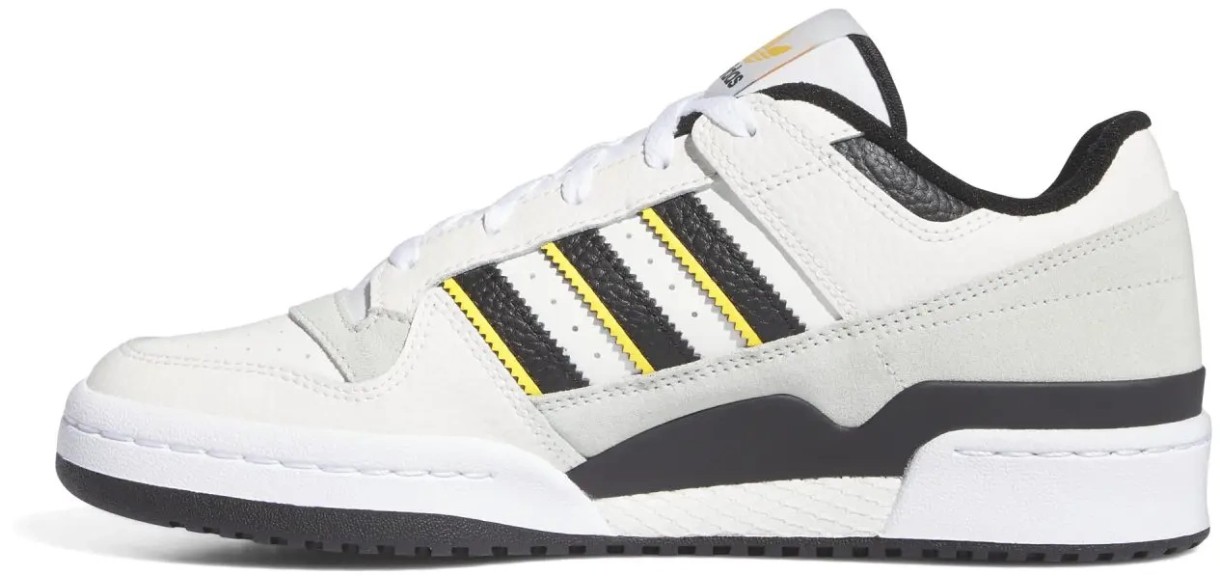 Ghete pentru bărbați Adidas Forum Low Cl Core White/Core Black/Cloud White, s.42.5