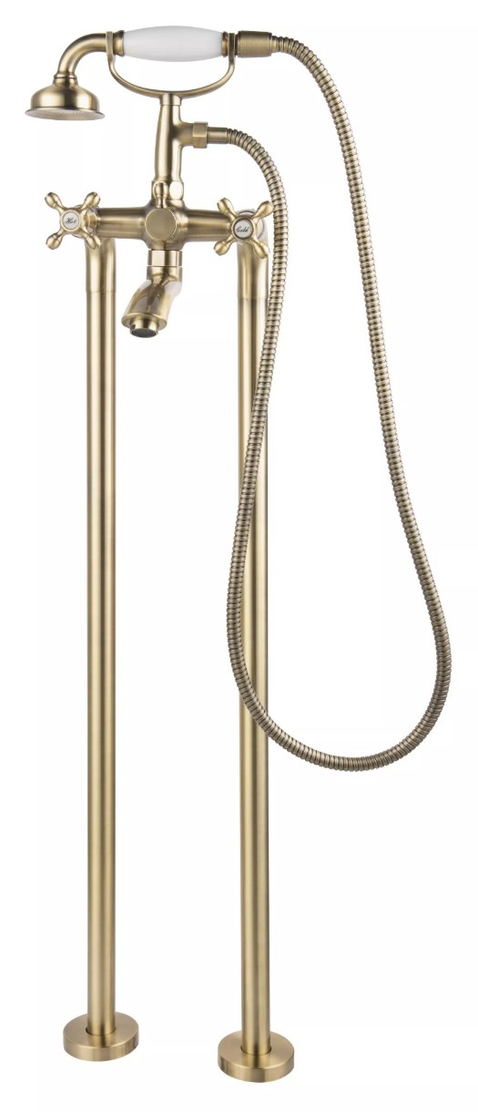 Смеситель для ванны F-Design Lacrima Bronz FD1-LRA-11F-66