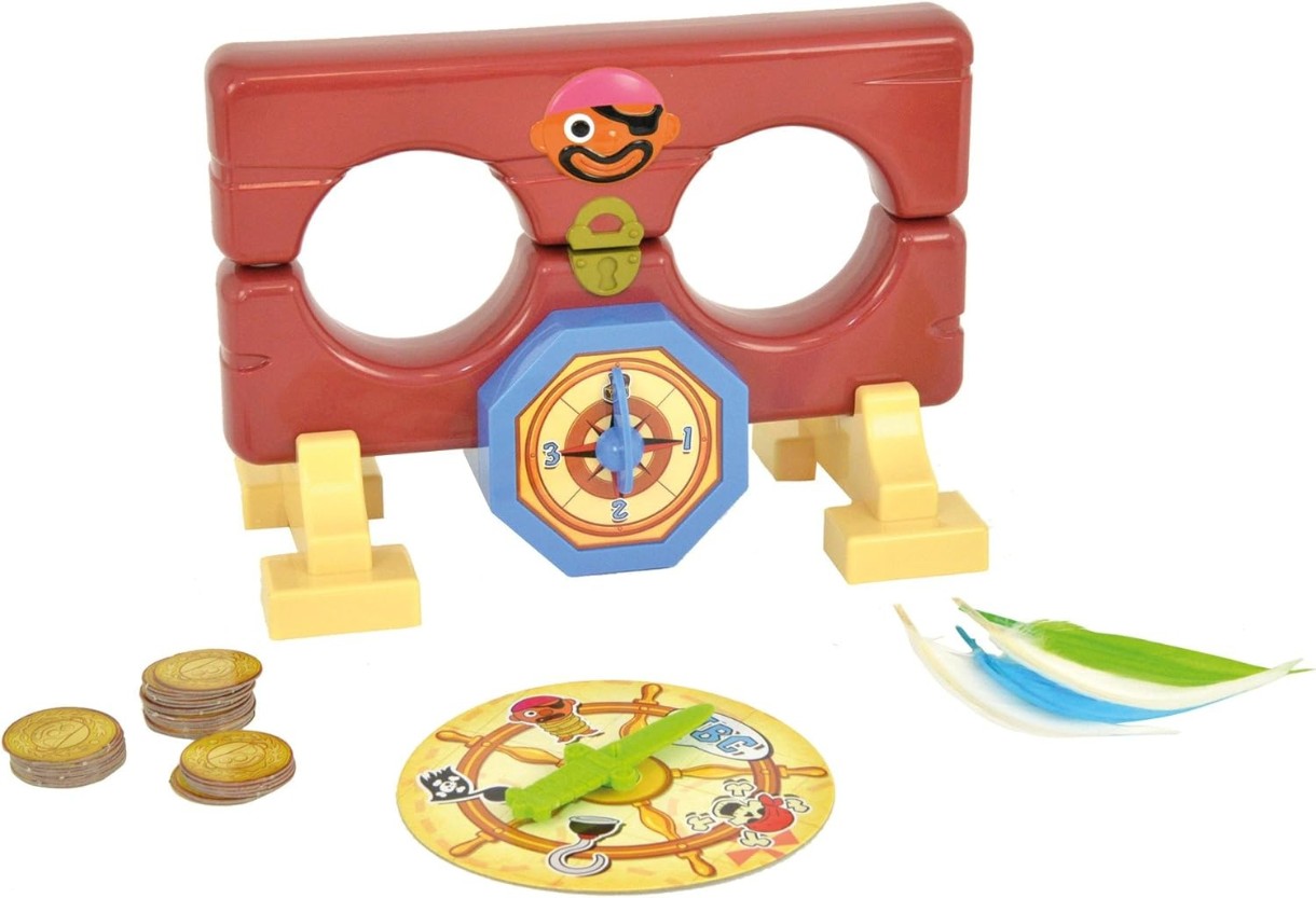 Joc educativ de masa Tomy Tickle Me Feet Pirate Game (T72550)