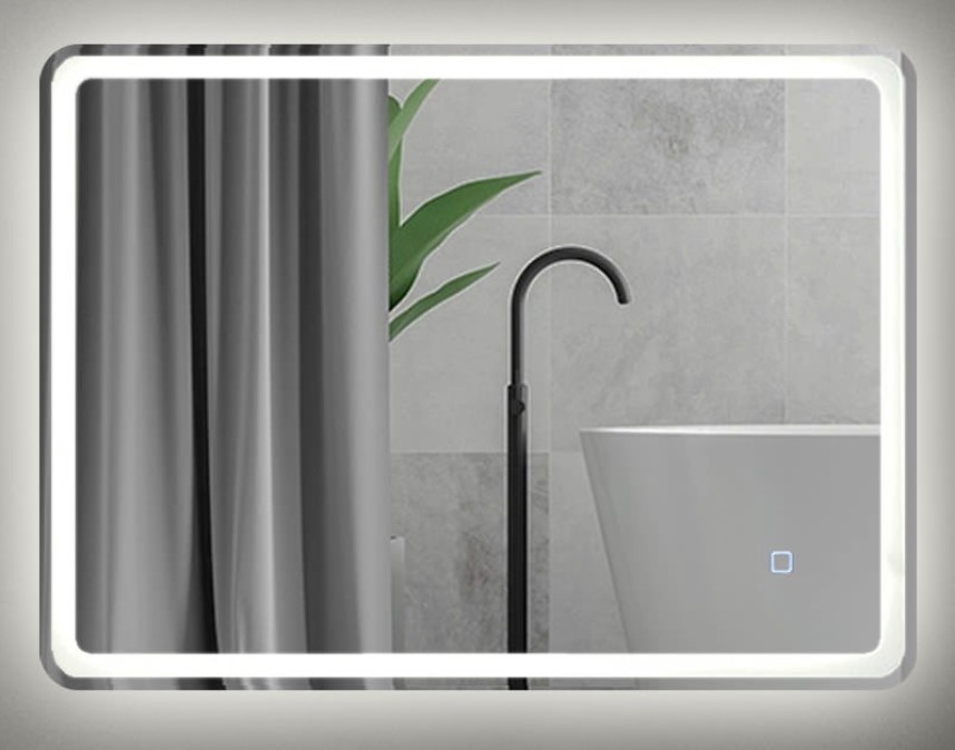 Зеркало для ванной Bayro Gama 800x600 Led Touch (115267)