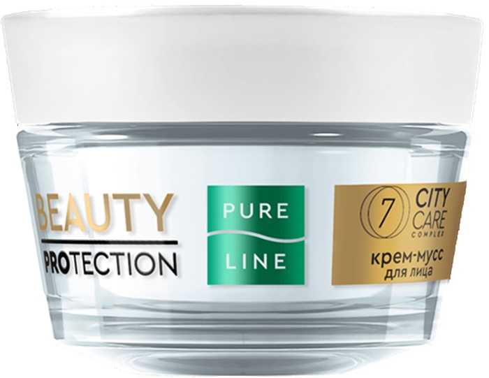 Cremă pentru față Чистая Линия Beauty Protection D-pantenol + Hialuron 45ml