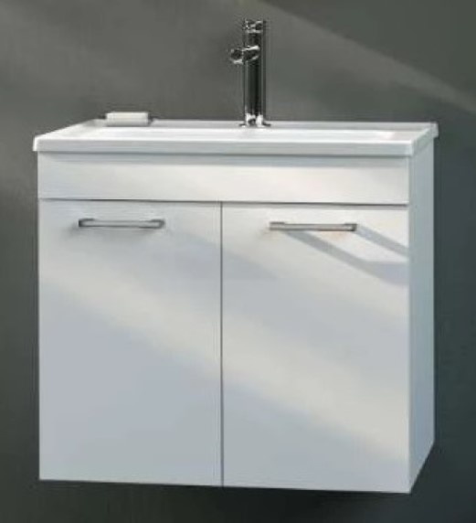 Шкаф с умывальником Orka Bafa 60 White (16873)