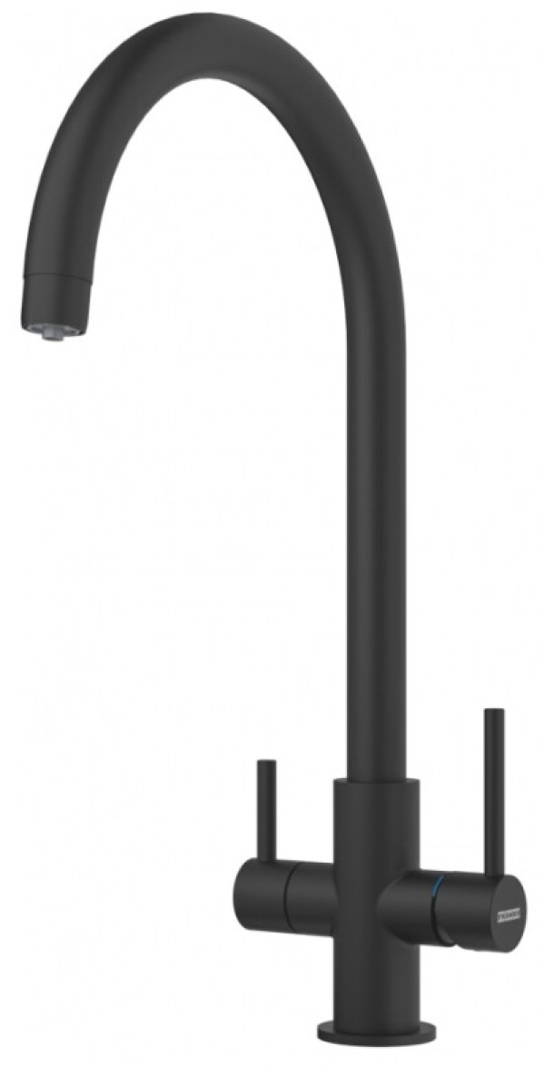 Baterie bucătărie Franke Lina Clear Matte Black (160.0702.681)