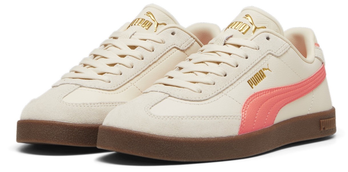 Ghete pentru dame Puma Club Ii Era Alpine Snow/Fluro Peach Pes/Gum, s.40.5