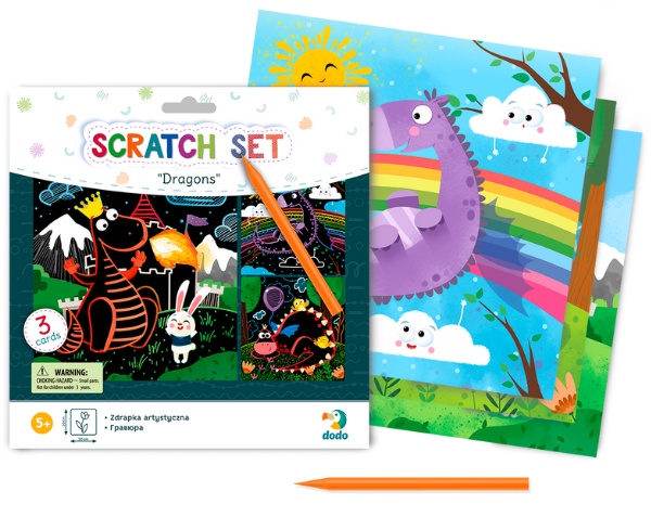 Carte de colorat pentru copii Dodo Dragons (300215)