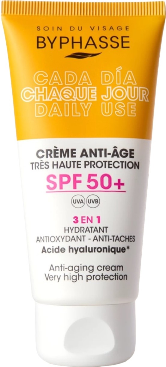 Крем для лица Byphasse Anti-Age Cream SPF50+ 50ml