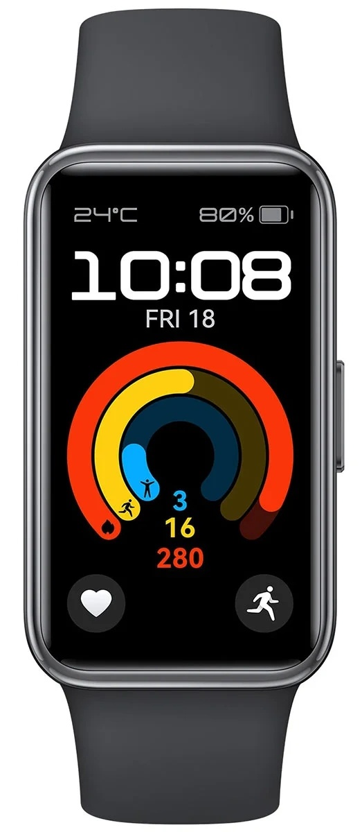 Фитнес браслет Huawei Band 9 Fluoroelastomer StrapStarry Black
