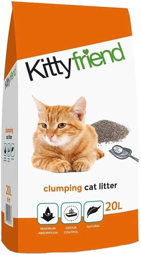 Asternut igienic pentru pisici Sanicat Kitty Friend Clumping 20L