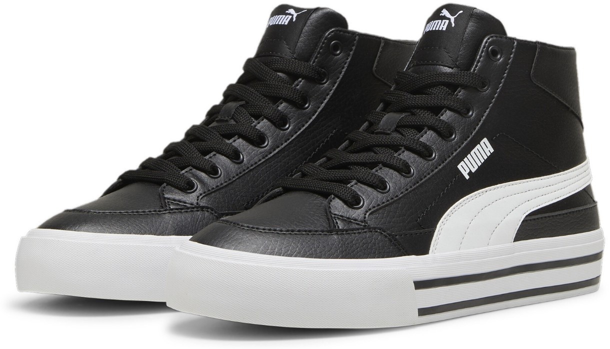 Ботинки мужские Puma Court Classic Vulc Mid Fs Sl Puma Black/White, s.45