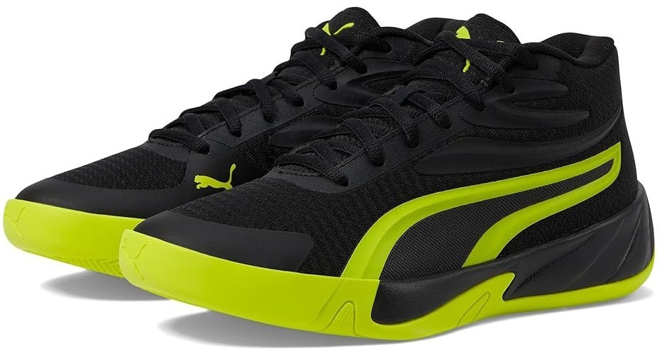 Кроссовки мужские Puma Court Pro Puma Black/Electric Lime, s.42.5