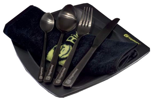 Veselă pentru camping RidgeMonkey SQ DLX Plate Set Standart