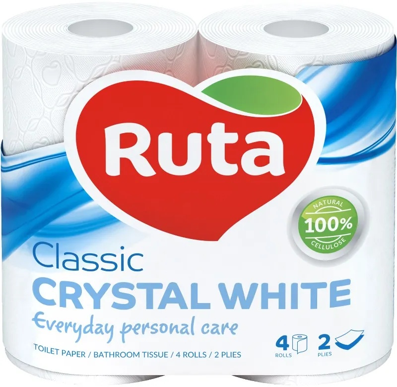 Hârtie igienica Ruta Classic 2 plies 4 rolls