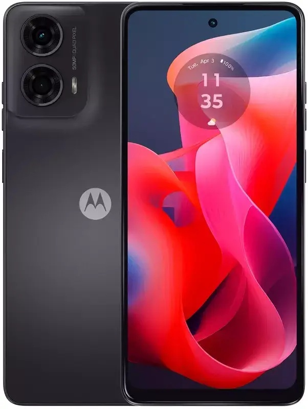 Мобильный телефон Motorola XT2423-3 Moto G24 4Gb/128Gb Matte Charcoal