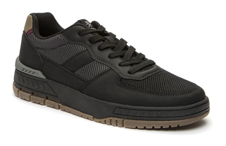 Кеды мужские Crosby 447138/03-03 Black/Grey, s.41