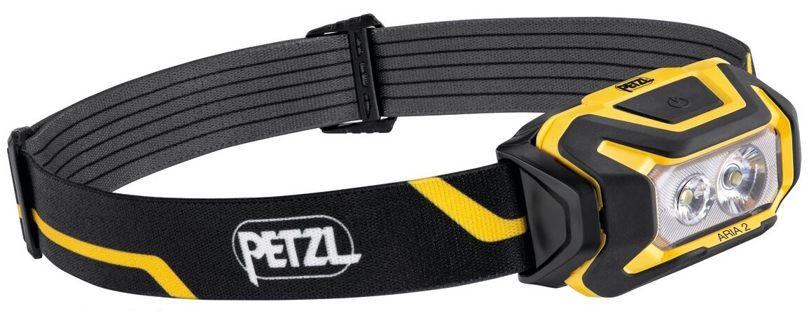 Lanterna Petzl Aria 2 E070AA00 Black/Yellow
